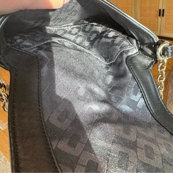 Diane von Furstenberg Sutra Mini Leather Crossbody bag purse chain Revolve Bag